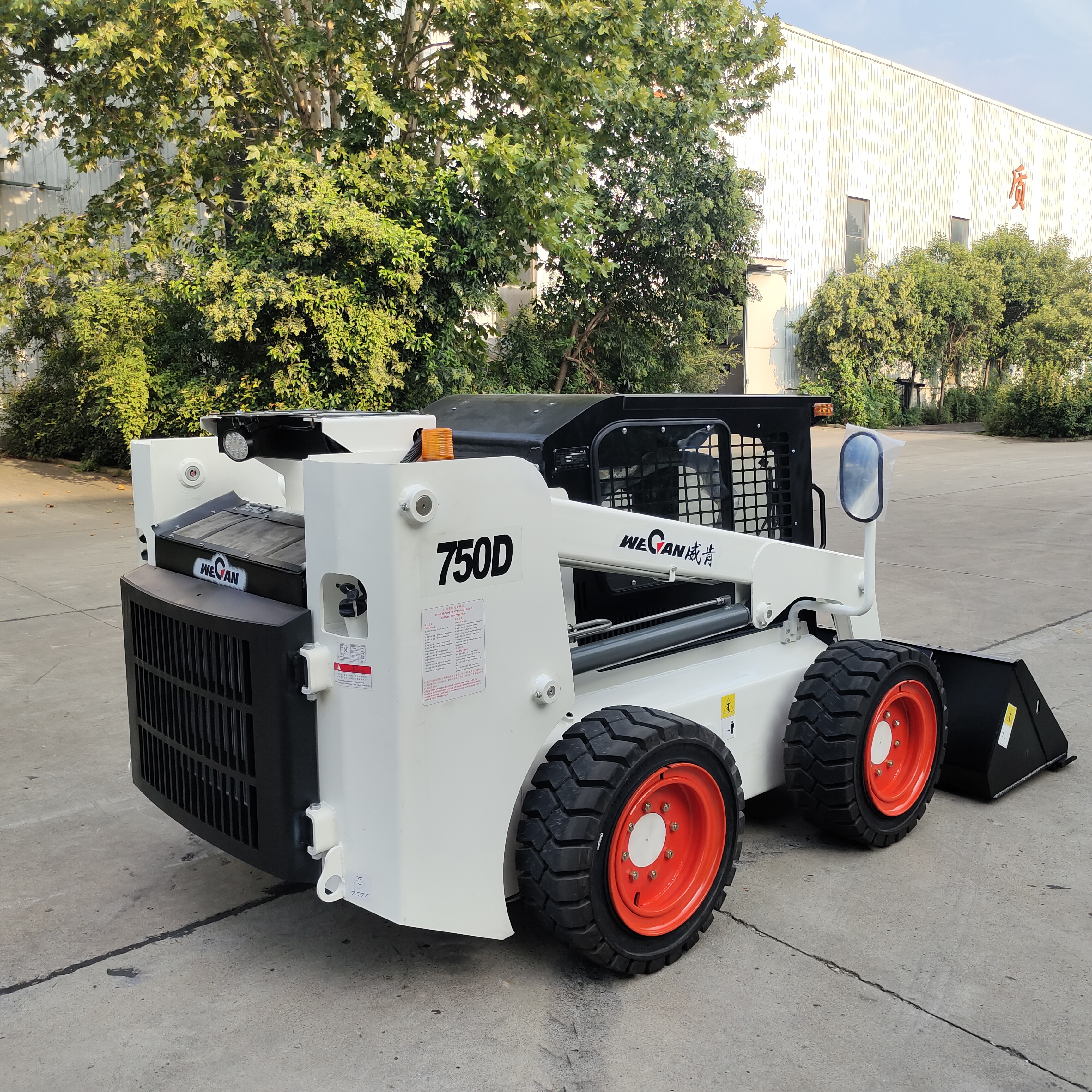 WT750D型滑移装载机